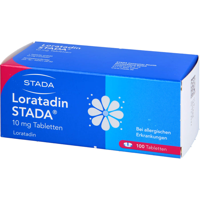 Loratadin STADA 10mg Tabletten, 100 St. Tabletten