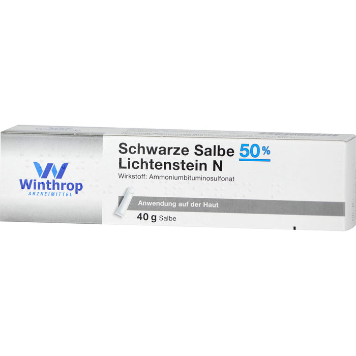 Schwarze Salbe 50% Lichtenstein N, 40 g Ointment