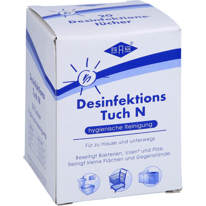 FRANK Desinfektions-Tuch N, 20 St. Tücher