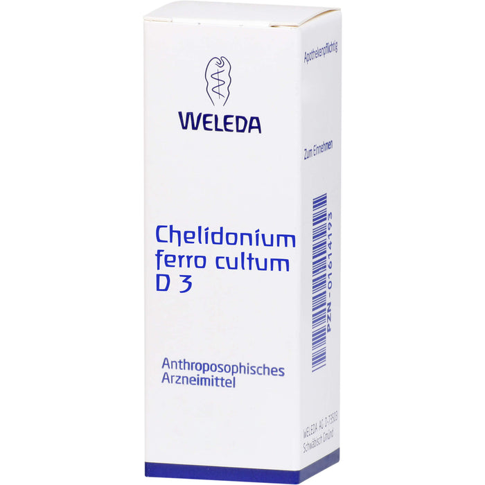 Chelidonium Ferro cultum D3 Weleda Dil., 50 ml DIL