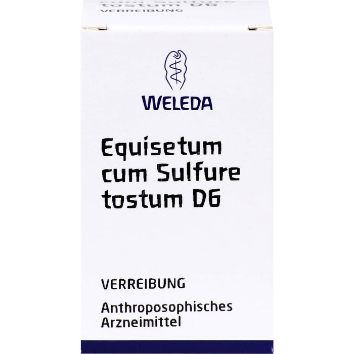 WELEDA Equisetum cum Sulfure tostum D6 Verreibung, 20 g Poudre