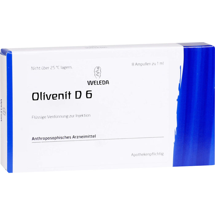 Olivenit D6 Weleda Amp., 8X1 ml AMP