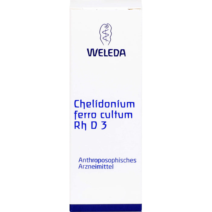 Chelidonium Ferro cultum Rh D3 Weleda Dil., 20 ml DIL