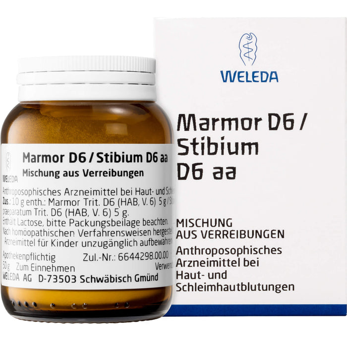 Marmor D6/Stibium D6 Weleda Trit., 50 g TRI