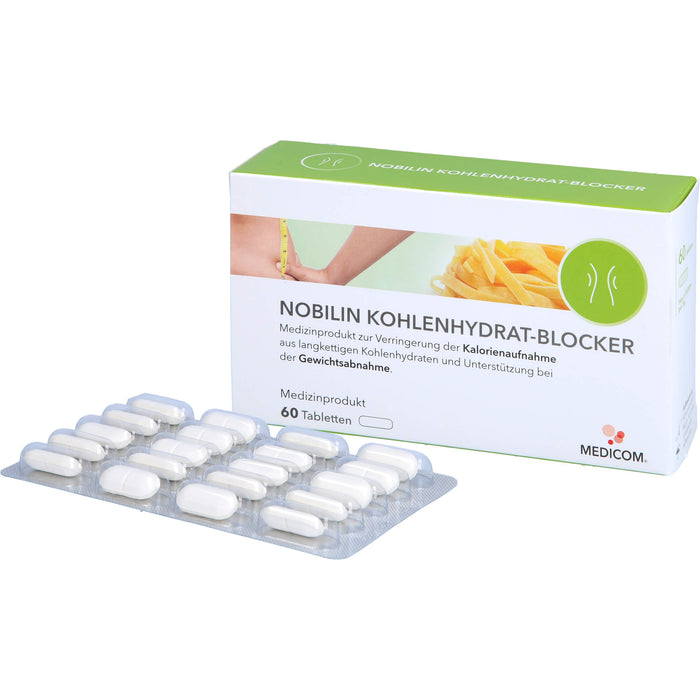 PhaSeo NOBILIN Kohlenhydrat-Blocker Tabletten, 60 pcs. Tablets