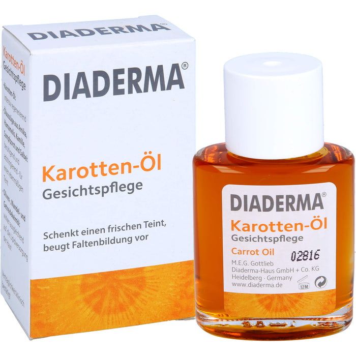 DIADERMA Karotten-Öl Gesichtspflege, 30 ml Oil