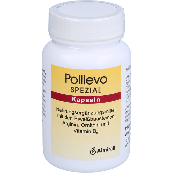 Polilevo spezial Kapseln mit Arginin, Ornithin und Vitamin B6, 60 St. Kapseln