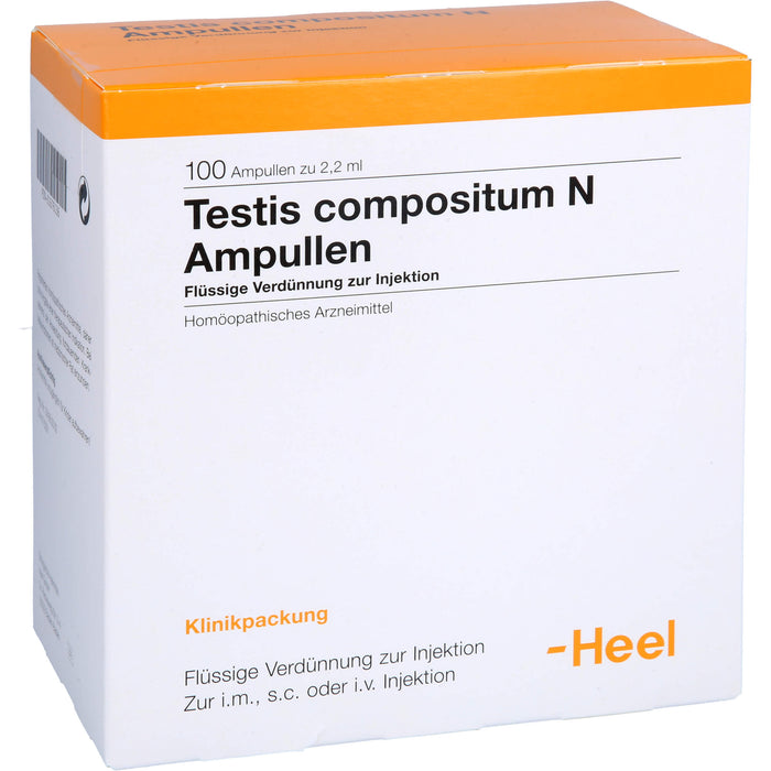 Testis compositum N flüssige Verdünnung, 100 St. Ampullen