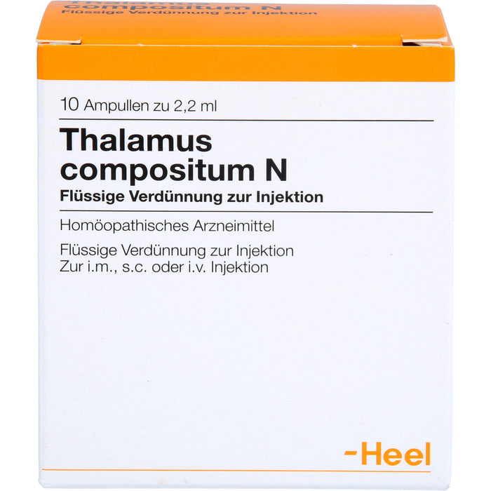 Heel Thalamus compositum N flüssige Verdünnung, 10 St. Ampullen