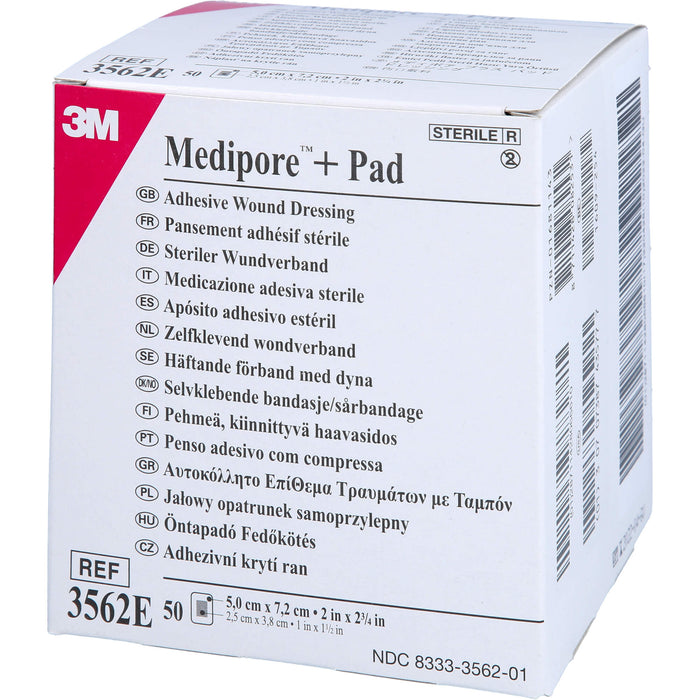 Medipore plus Pad steriler Wundverband 3562E, 50 St VER