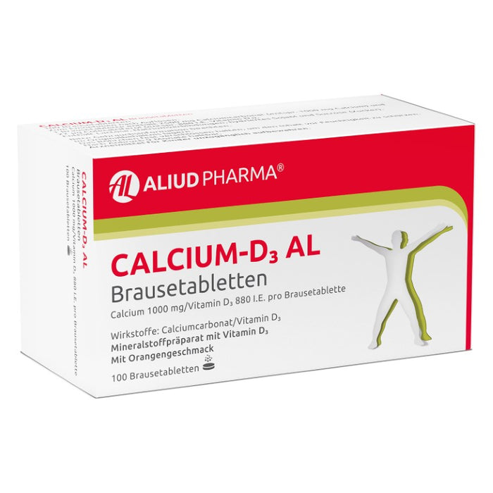 Calcium-D3 AL Brausetabletten, 100 pcs. Tablets