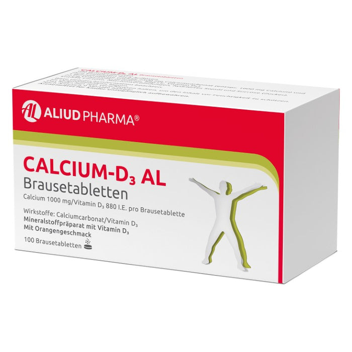 Calcium-D3 AL Brausetabletten, 100 pcs. Tablets