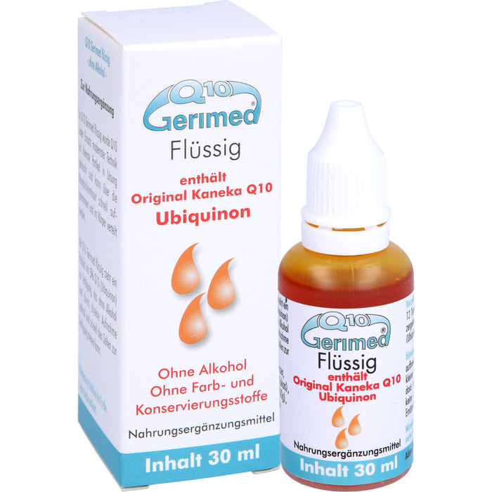 Q10 Gerimed flüssig ohne Alkohol, 30 ml Lösung