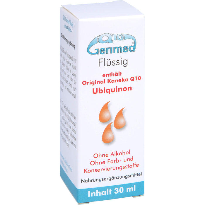 Q10 Gerimed flüssig ohne Alkohol, 30 ml Solution