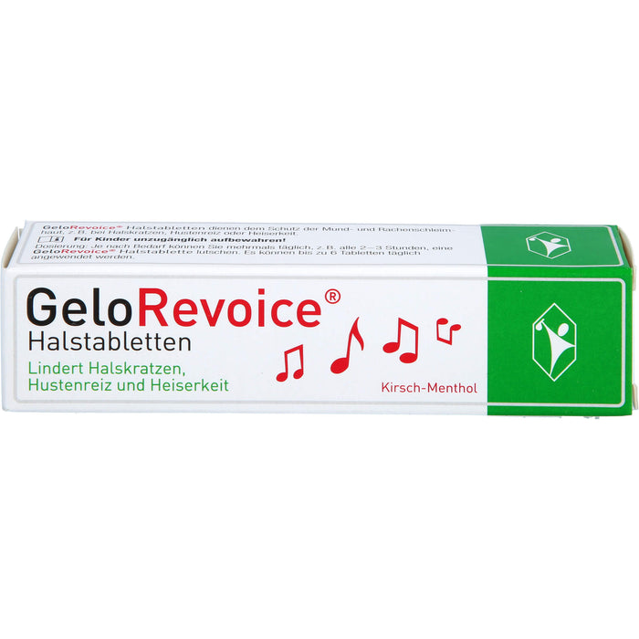 GeloRevoice Halstabletten Kirsch-Menthol, 20 pc Tablettes