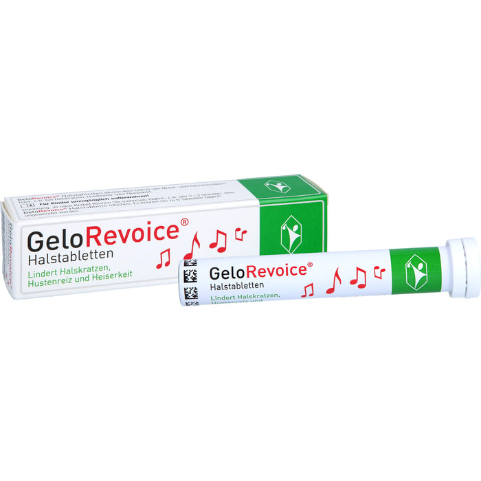 GeloRevoice Halstabletten Kirsch-Menthol, 20 pc Tablettes