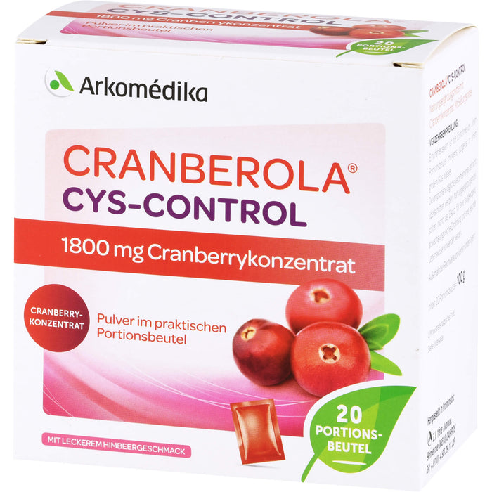 Cranberola Cys-Control Pulver im Portionsbeutel, 20 pcs. Sachets