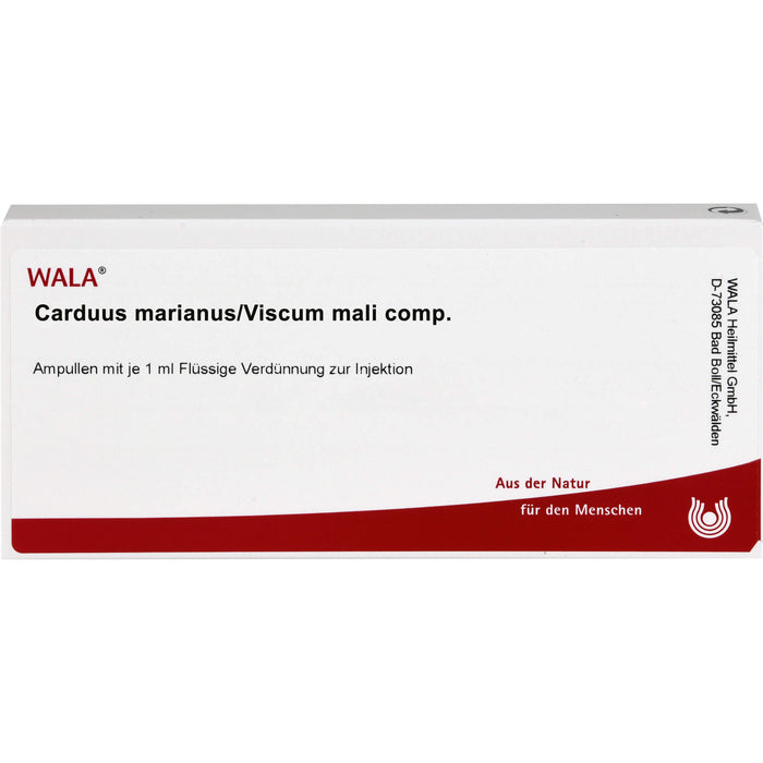 Carduus Marianus/Viscum Mali comp. Wala Ampullen, 10X1 ml AMP