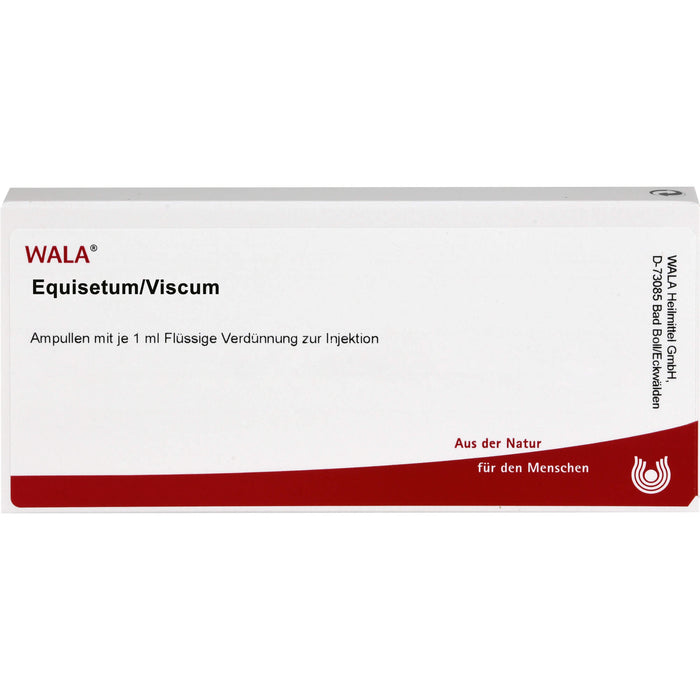 WALA Equisetum/Viscum flüssige Verdünnung, 10 St. Ampullen