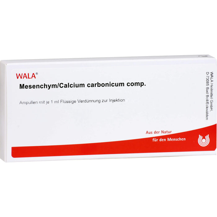 WALA Mesenchym/Calcium Carb. comp. Ampullen, 10 St. Ampullen