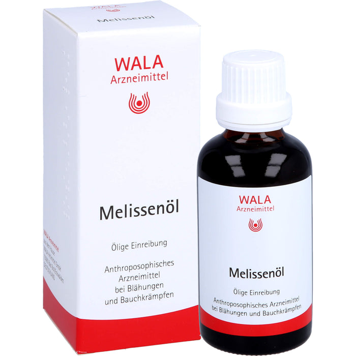 WALA Melissenöl bei Blähungen und Bauchkrämpfen, 50 ml Huile