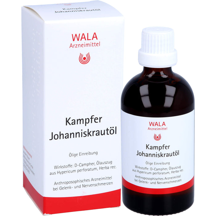 WALA Kampfer Johanniskrautöl, 100 ml Oil