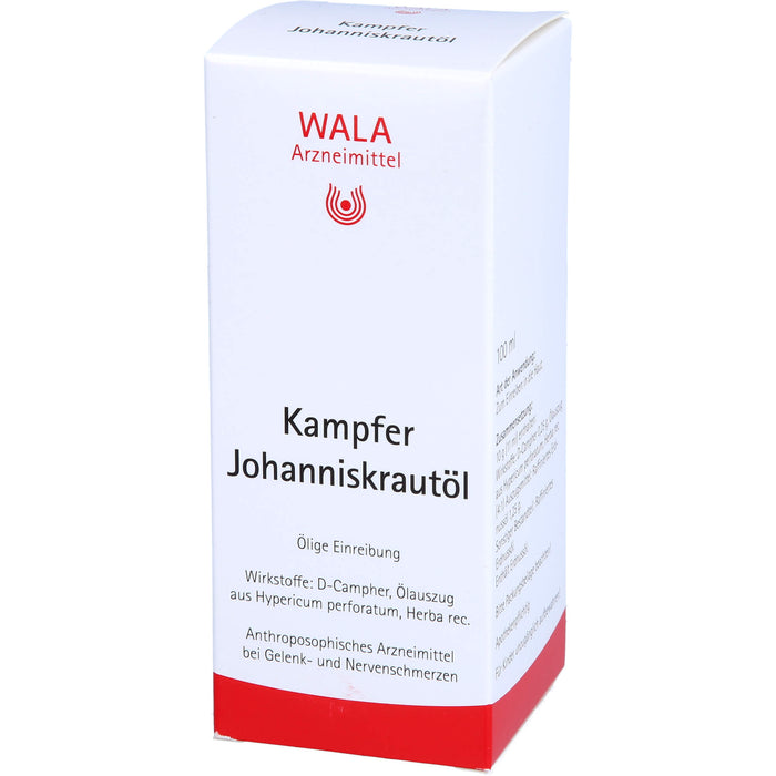 WALA Kampfer Johanniskrautöl, 100 ml Huile