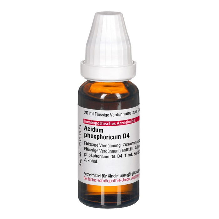 DHU Acidum phosphoricum D4 Dilution, 20 ml Lösung