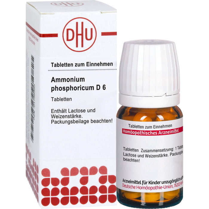 Ammonium phosphoricum D6 DHU Tabletten, 80 St. Tabletten