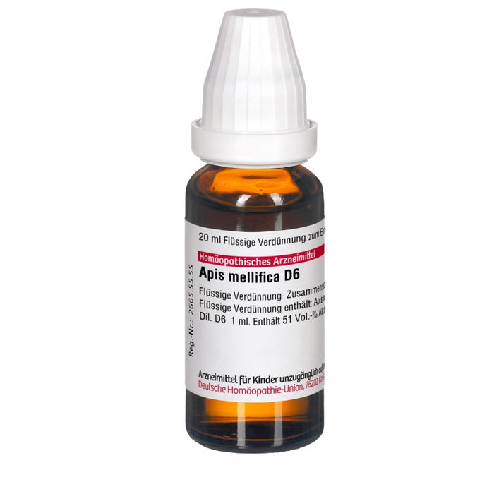 DHU Apis mellifica D6 Dilution, 20 ml Lösung