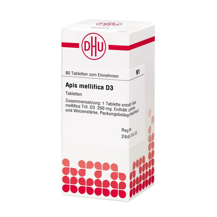 DHU Apis mellifica D3 Tabletten, 80 pcs. Tablets