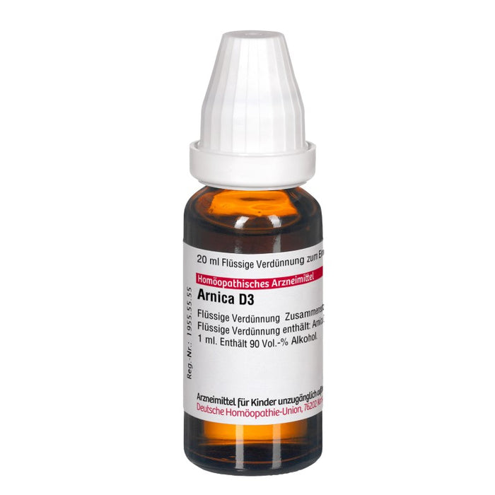 DHU Arnica D3 Dilution, 20 ml Lösung