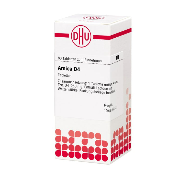 DHU Arnica D4 Tabletten, 80 pcs. Tablets