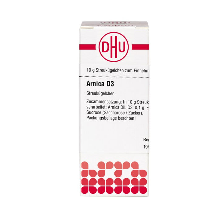 DHU Arnica D3 Streukügelchen, 10 g Globules