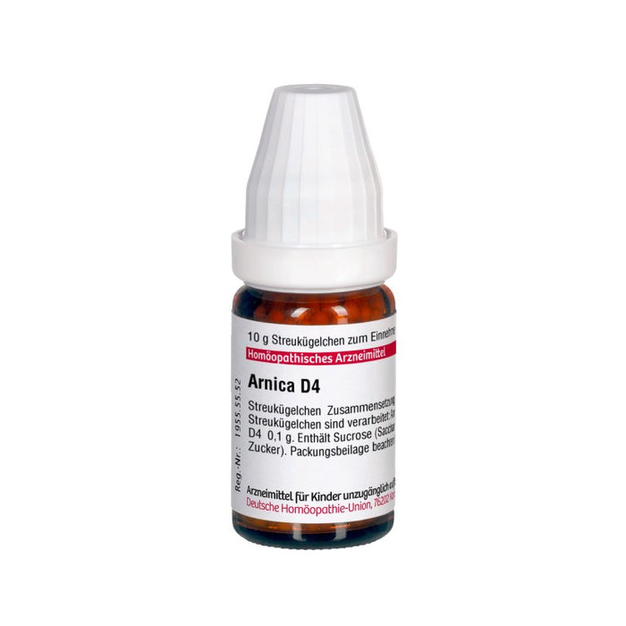 DHU Arnica D4 Streukügelchen, 10 g Globuli