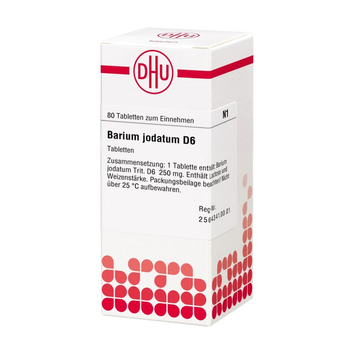 DHU Barium jodatum D6 Tabletten, 80 pcs. Tablets