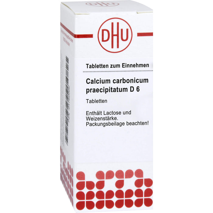 Calcium carbonicum praecipitatum D6 DHU Tabletten, 80 St. Tabletten