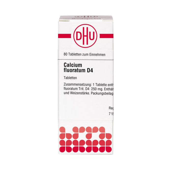 DHU Calcium fluoratum D4 Tabletten, 80 pcs. Tablets