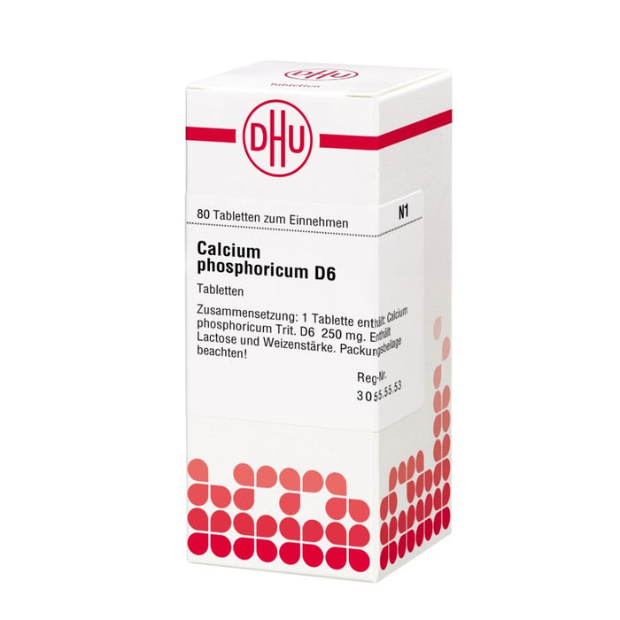 DHU Calcium phosphoricum D6 Tabletten, 80 pc Tablettes