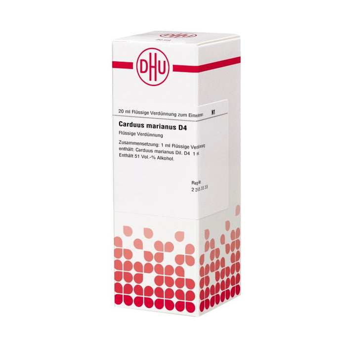 DHU Carduus marianus D4 Dilution, 20 ml Lösung