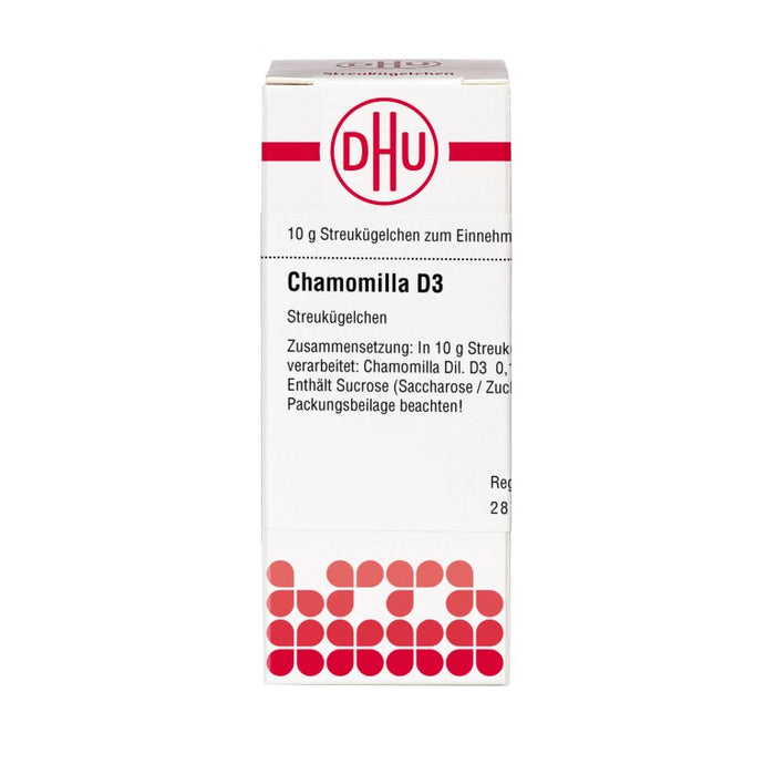 DHU Chamomilla D3 Streukügelchen, 10 g Globules