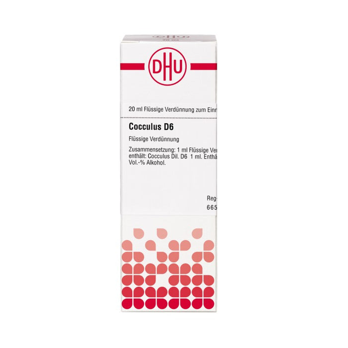 Cocculus D6 DHU Dilution, 20 ml Lösung