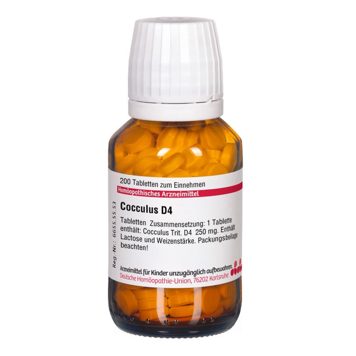 Cocculus D4 DHU Tabletten, 200 St. Tabletten