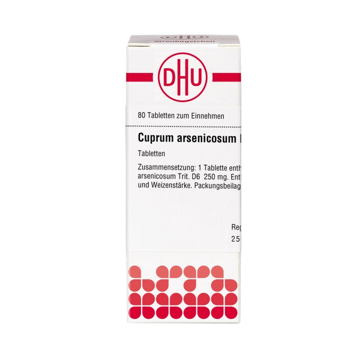 Cuprum arsenicosum D6 DHU Tabletten, 80 St. Tabletten