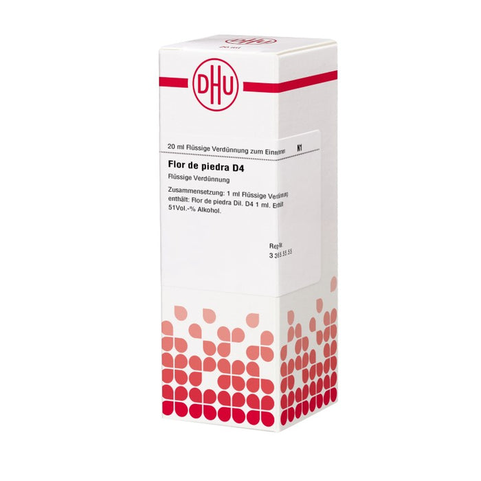 Flor de Piedra D4 DHU Dilution, 20 ml Lösung