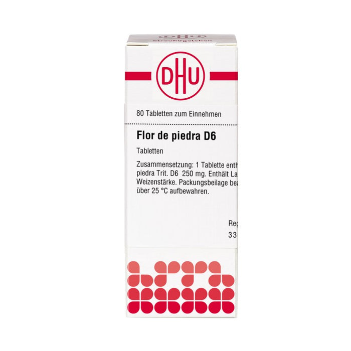 Flor de Piedra D6 DHU Tabletten, 80 St. Tabletten