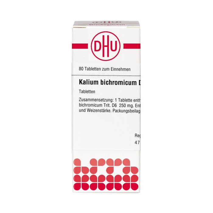 DHU Kalium bichromicum D6 Tabletten, 80 pcs. Tablets