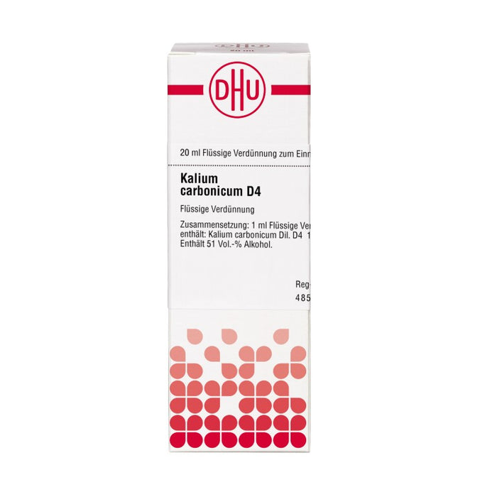 DHU Kalium carbonicum D4 Dilution, 20 ml Lösung