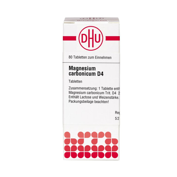 DHU Magnesium carbonicum D 4 Tabletten, 80 St. Tabletten