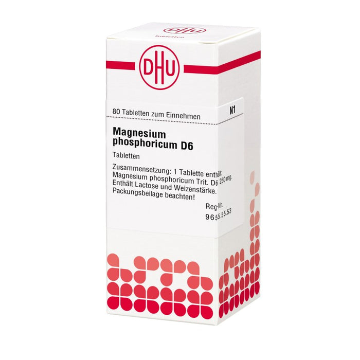 DHU Magnesium phosphoricum D6 Tabletten, 80 pc Tablettes